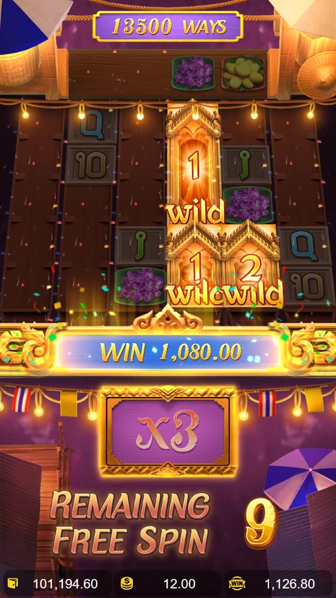 Thai River Wonders free spins x3 1080