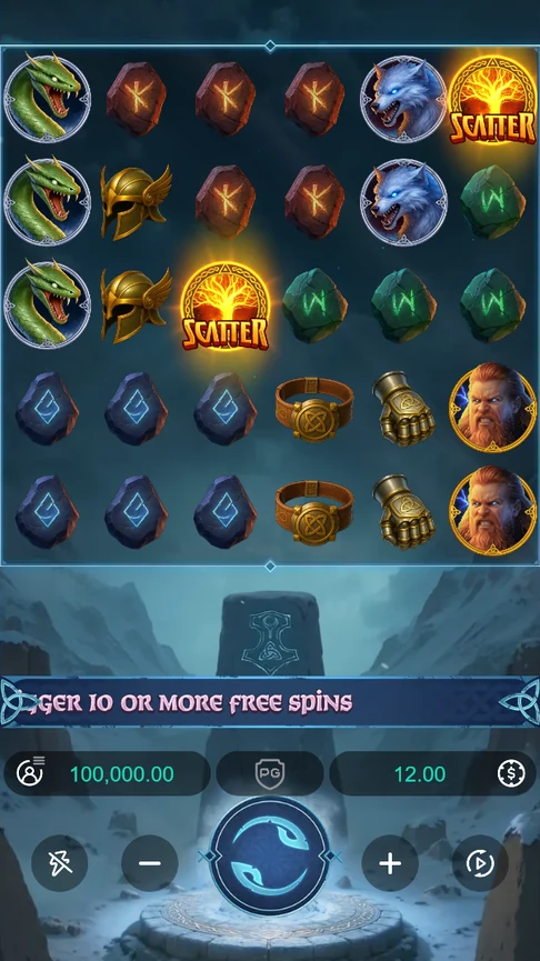 Thunder Reckoning six by five grid demo
