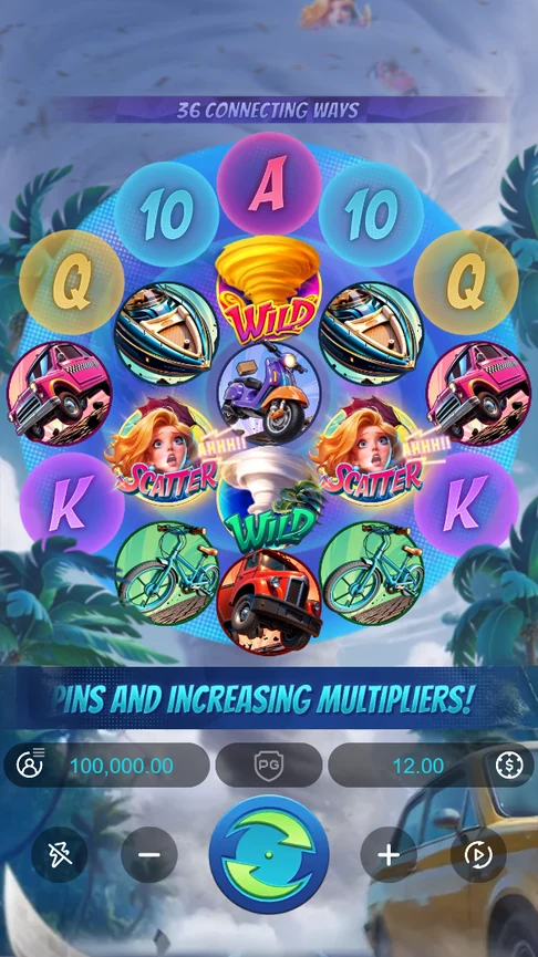 Tornado Rampage round board 36 ways