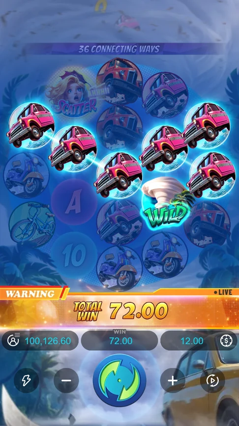 Tornado Rampage pink trucks pay 72.00