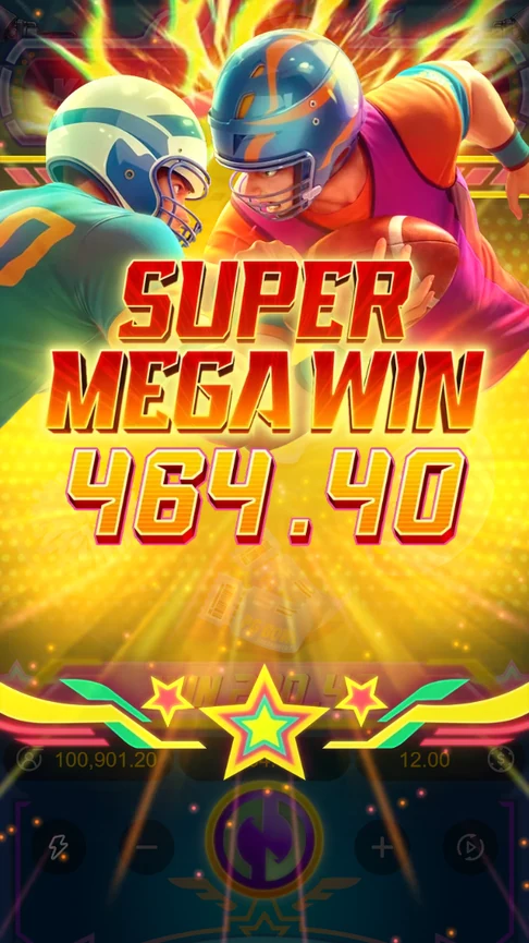 Touchdown Wins Super Mega Win 464.40