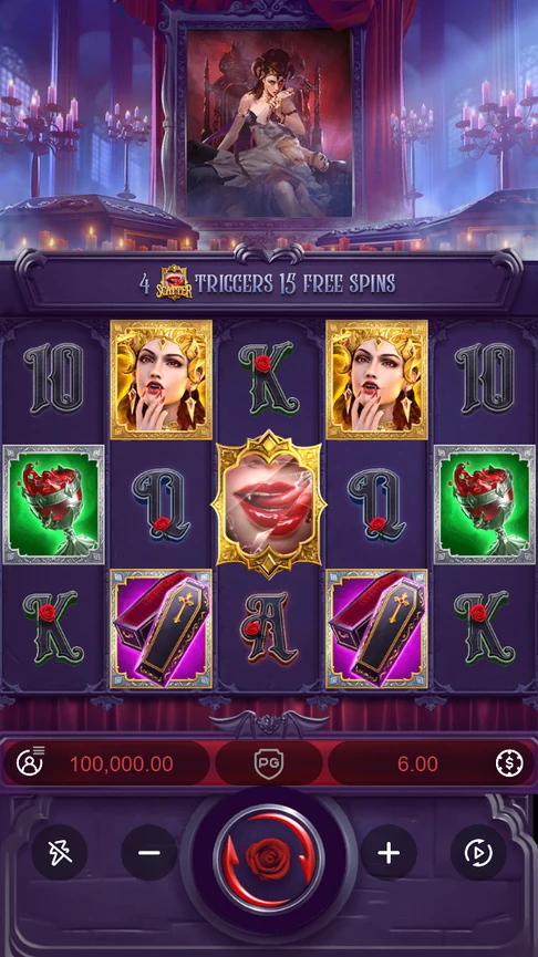 Vampire's Charm 5x3 board and picture frame