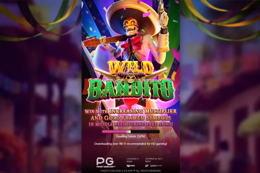 Wild Bandito demo loading screen