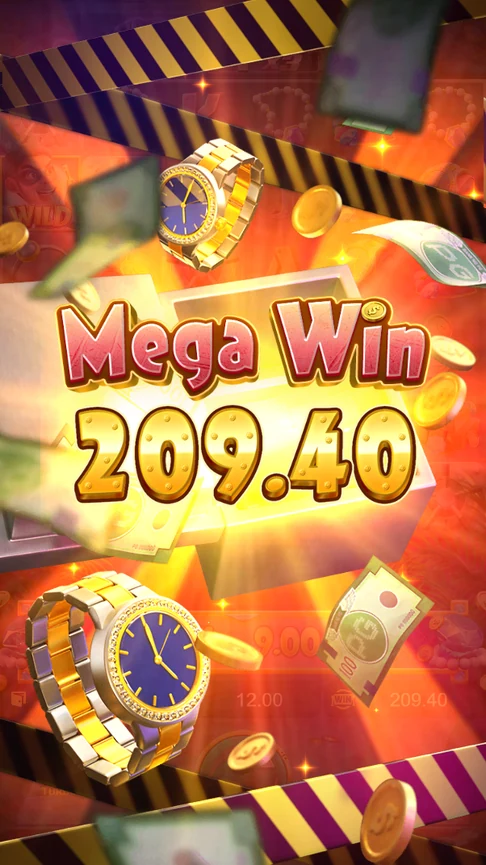 Wild Heist Cashout Mega Win 209.40